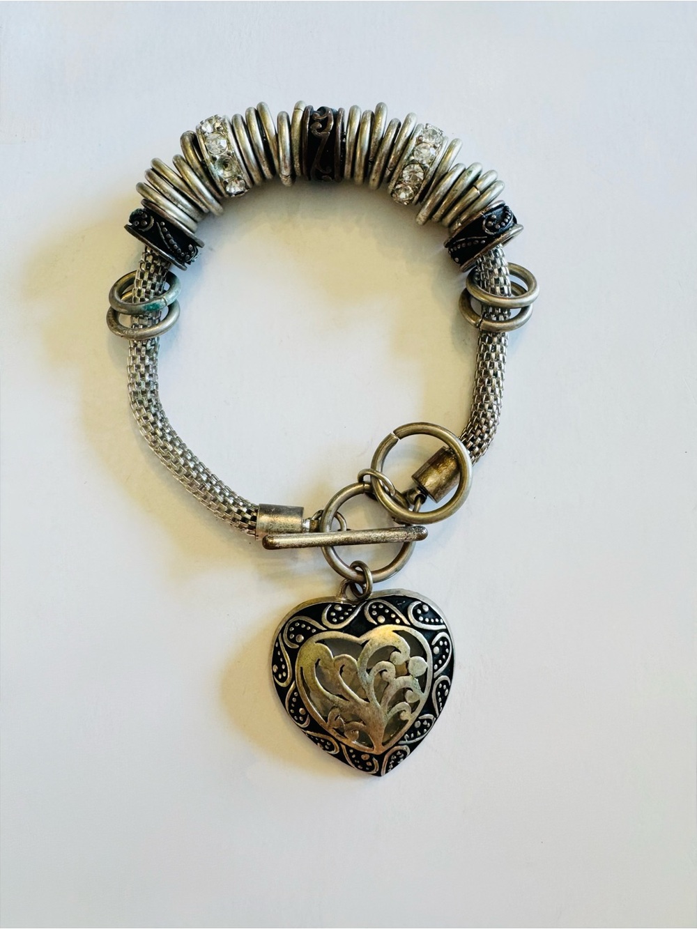 Vintage Brighton Reno Heart Bracelet